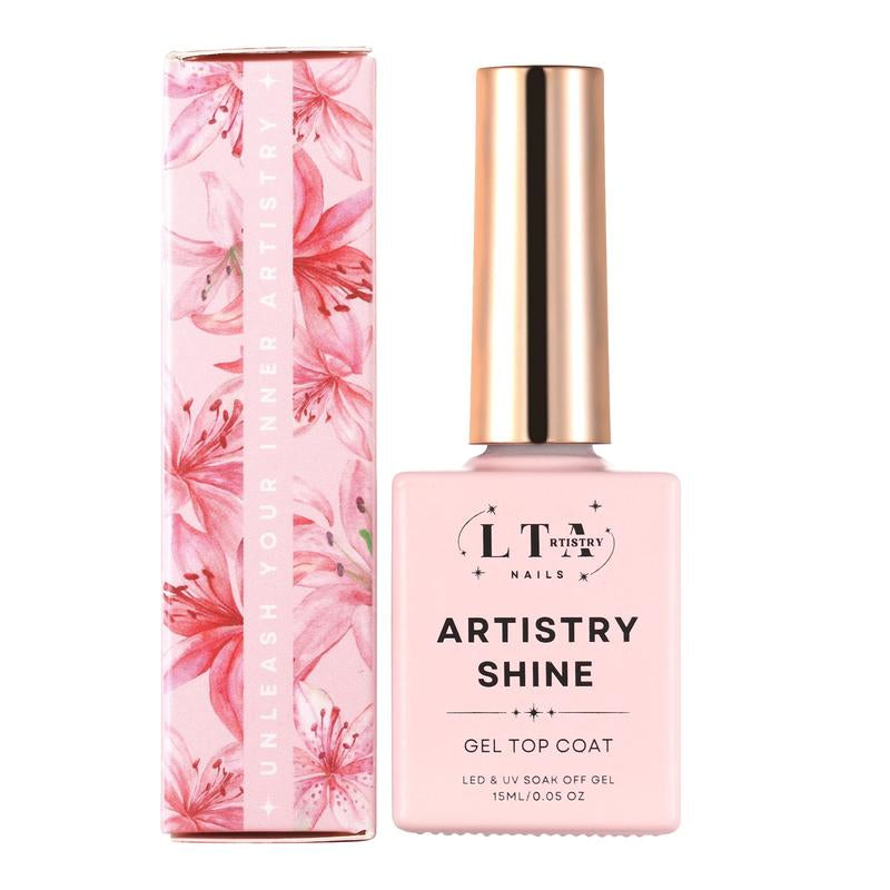 Artistry Shine Gel Nail Top Coat Clear Durable