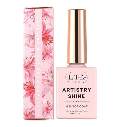 Artistry Shine Gel Nail Top Coat Clear Durable