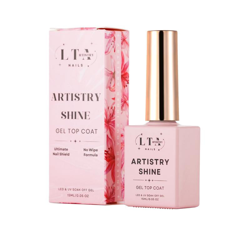 Artistry Shine Gel Nail Top Coat Clear Durable